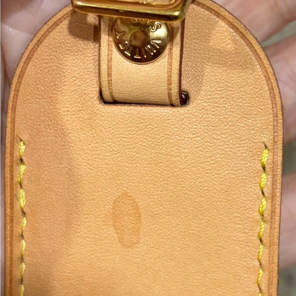 Louis Vuitton Vachetta Leather Luggage Tag - Picture 3 of 3